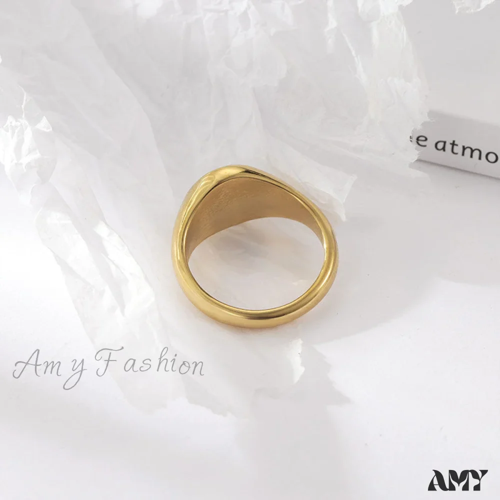Ins Fashion Minimalist Style Irregular Open Rings - Image 3