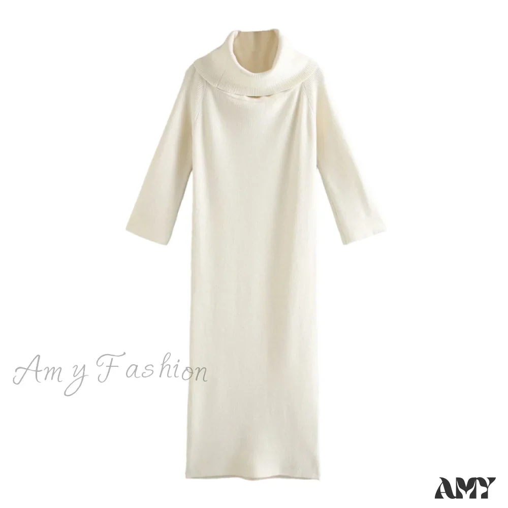 Amy Fashion - Fashion Ladies Slim Chic Female Dress - Image 4