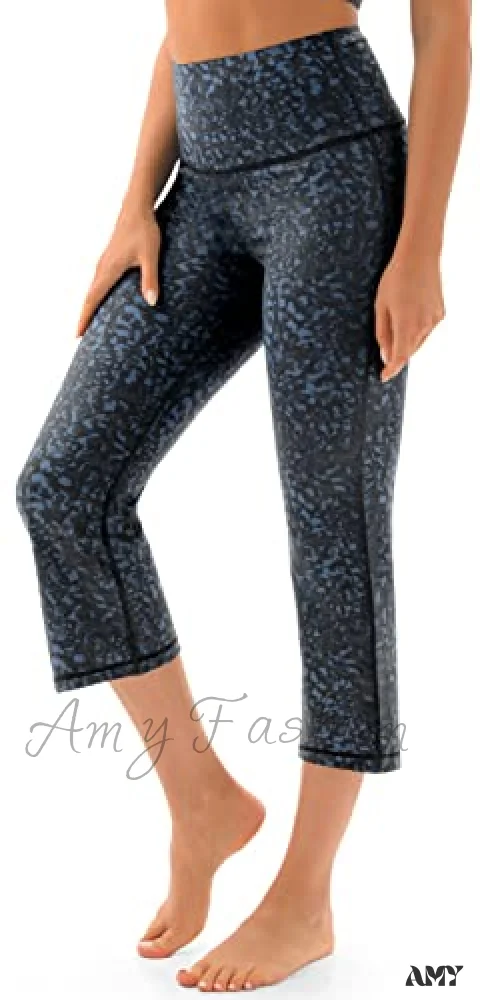 Amy Fashion - Bootcut High Waist Workout Bootleg Yoga Pants - Image 8