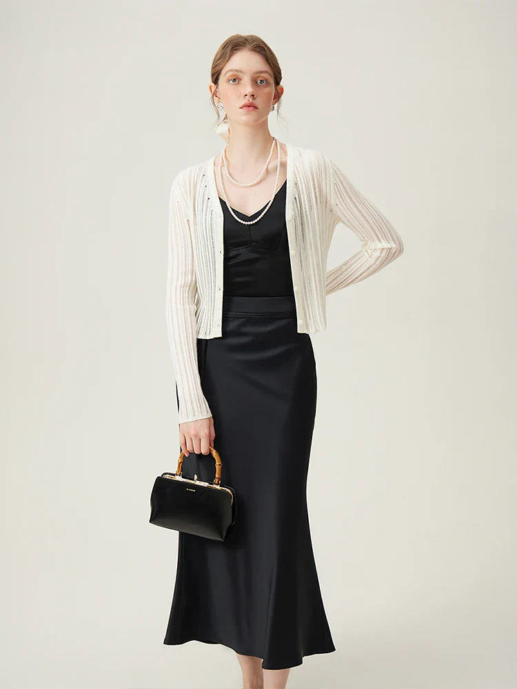 Airy Casual Knit Summer Jacket Cardigan - Image 3
