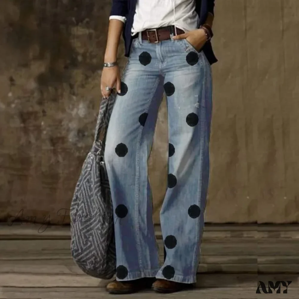 Amy Fashion - Vintage Style Loose Wide Leg Harajuku Streetwear Straight Denim Fashionable Jean - Image 5
