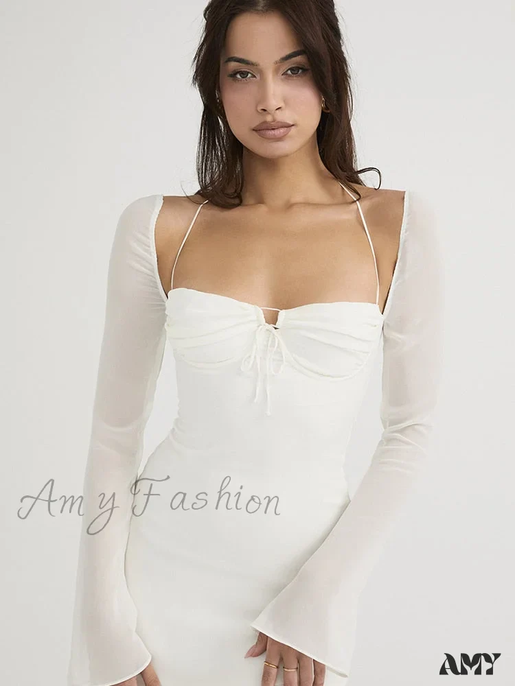 Amy Fashion - Arrivals Stretchy Mini Evening Club Night Dress - Image 2