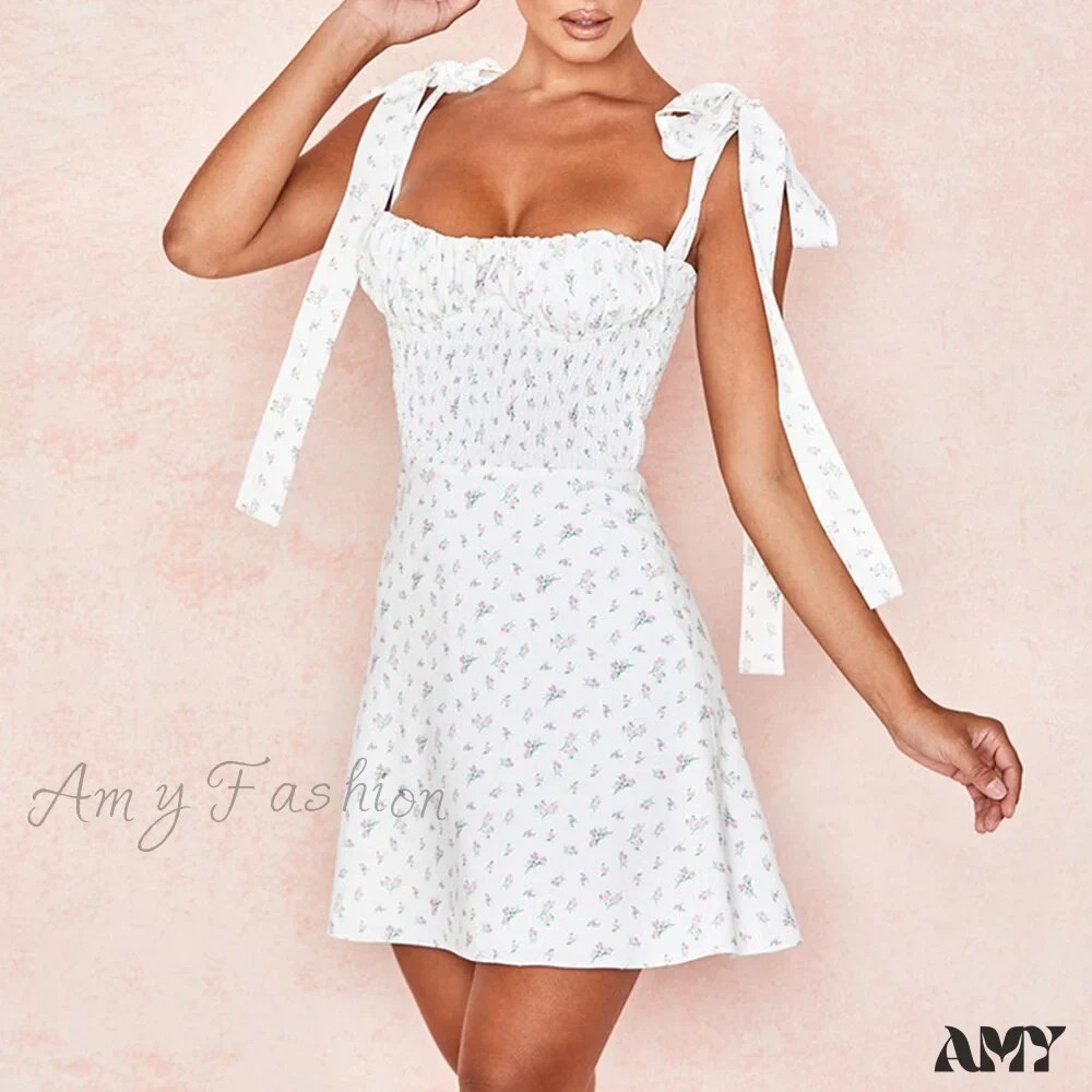Amy Fashion - Backless Zipper Sexy Spaghetti Strap Mini Dress - Image 4