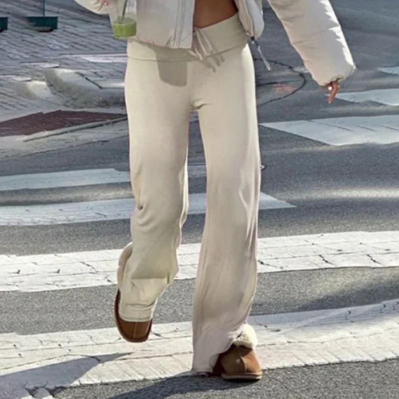 Basic Low Waist Pink Pant - Image 4