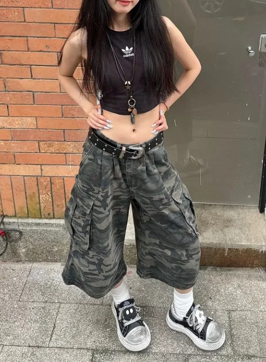 Camouflage Straight Calf Pant - Image 4