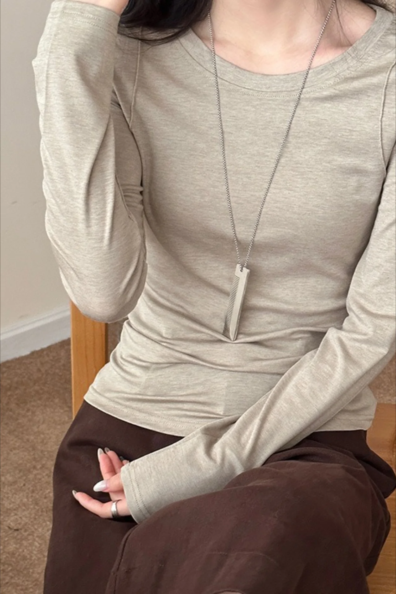 Chic ABG Lyocell Skin - Friendly Long Sleeve Slim Base Layer - Image 4