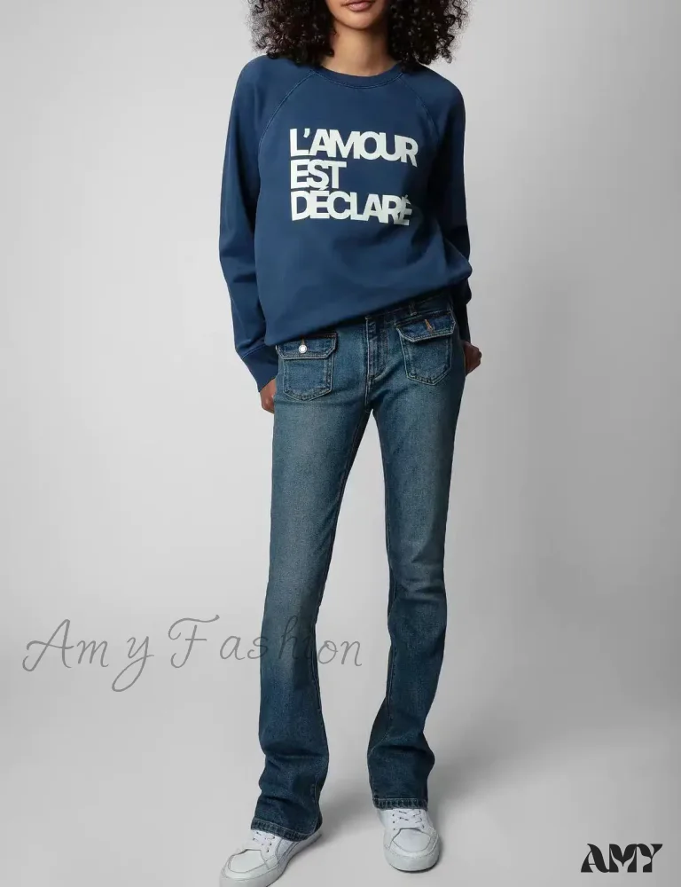 Classic Cotton Loose Luxury Casual Comfortable Trendy Cozy Hoodies - Image 2