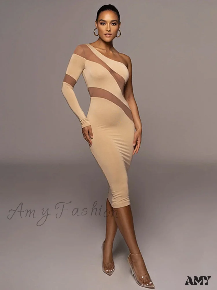 Amy Fashion - Party Club Elegant Streetwear Sexy Slim Dress - Image 3