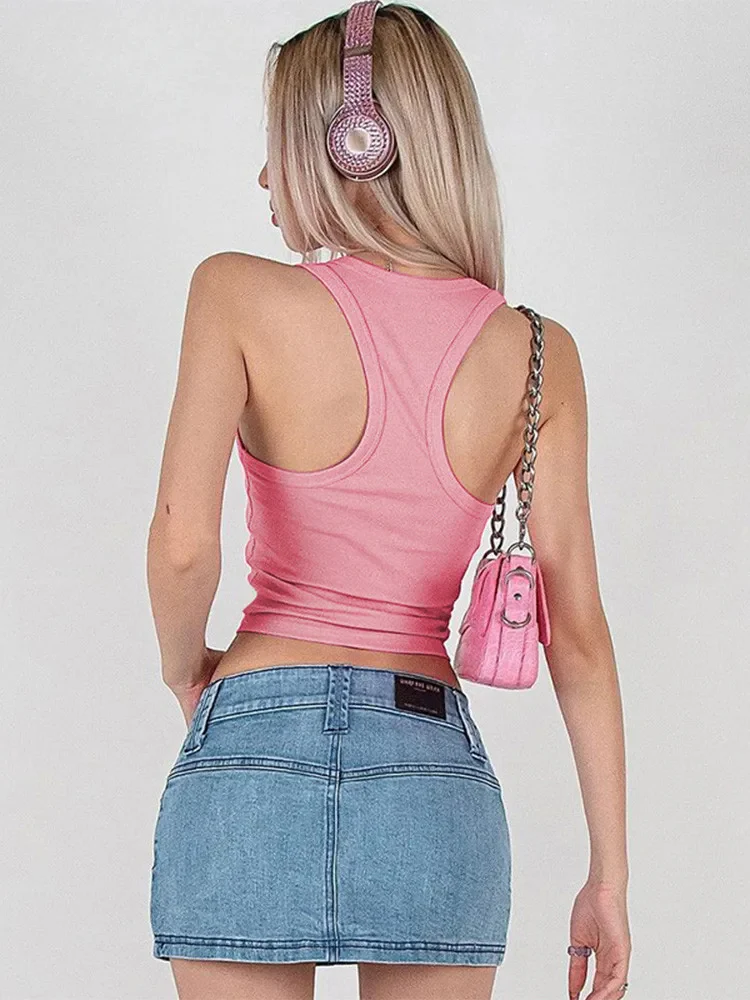 Contrast Breasted Knit Top - Image 3