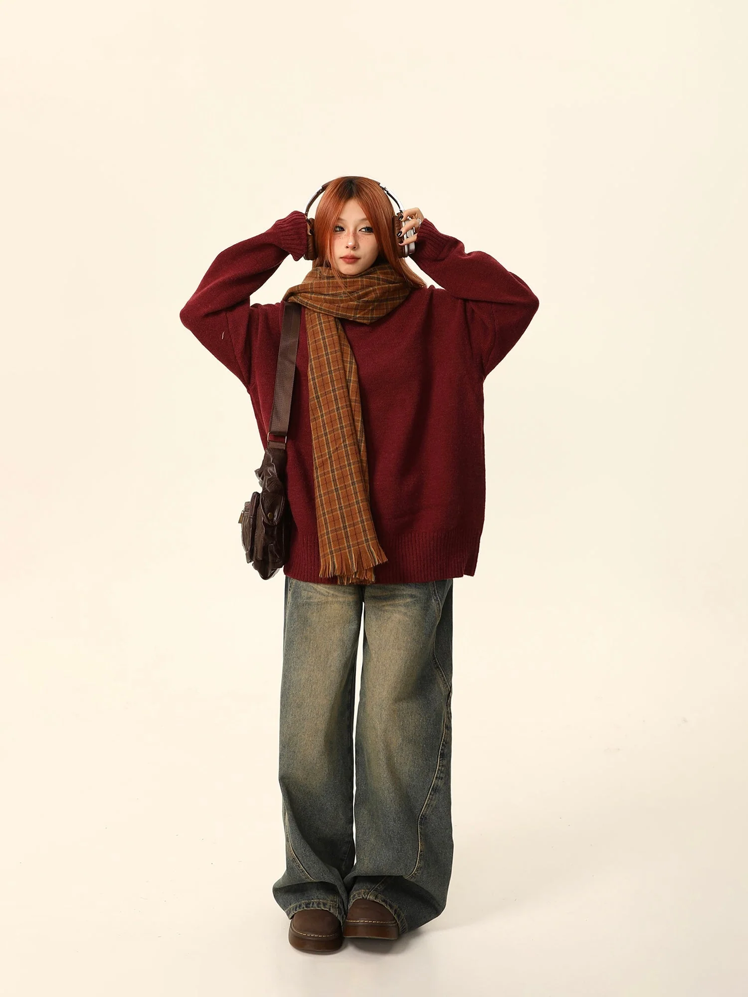 Turtleneck Boyfriend Sweater - Image 11