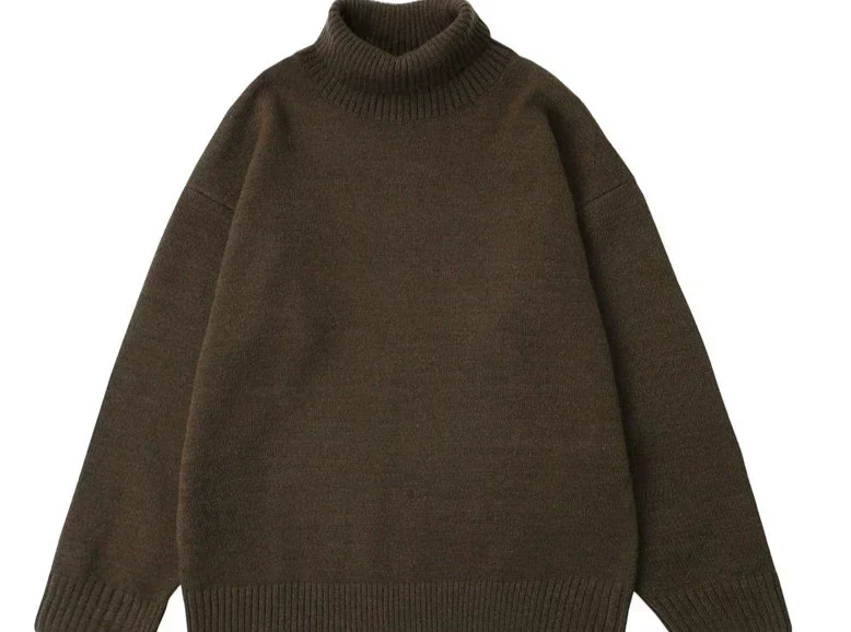 Turtleneck Boyfriend Sweater - Image 13