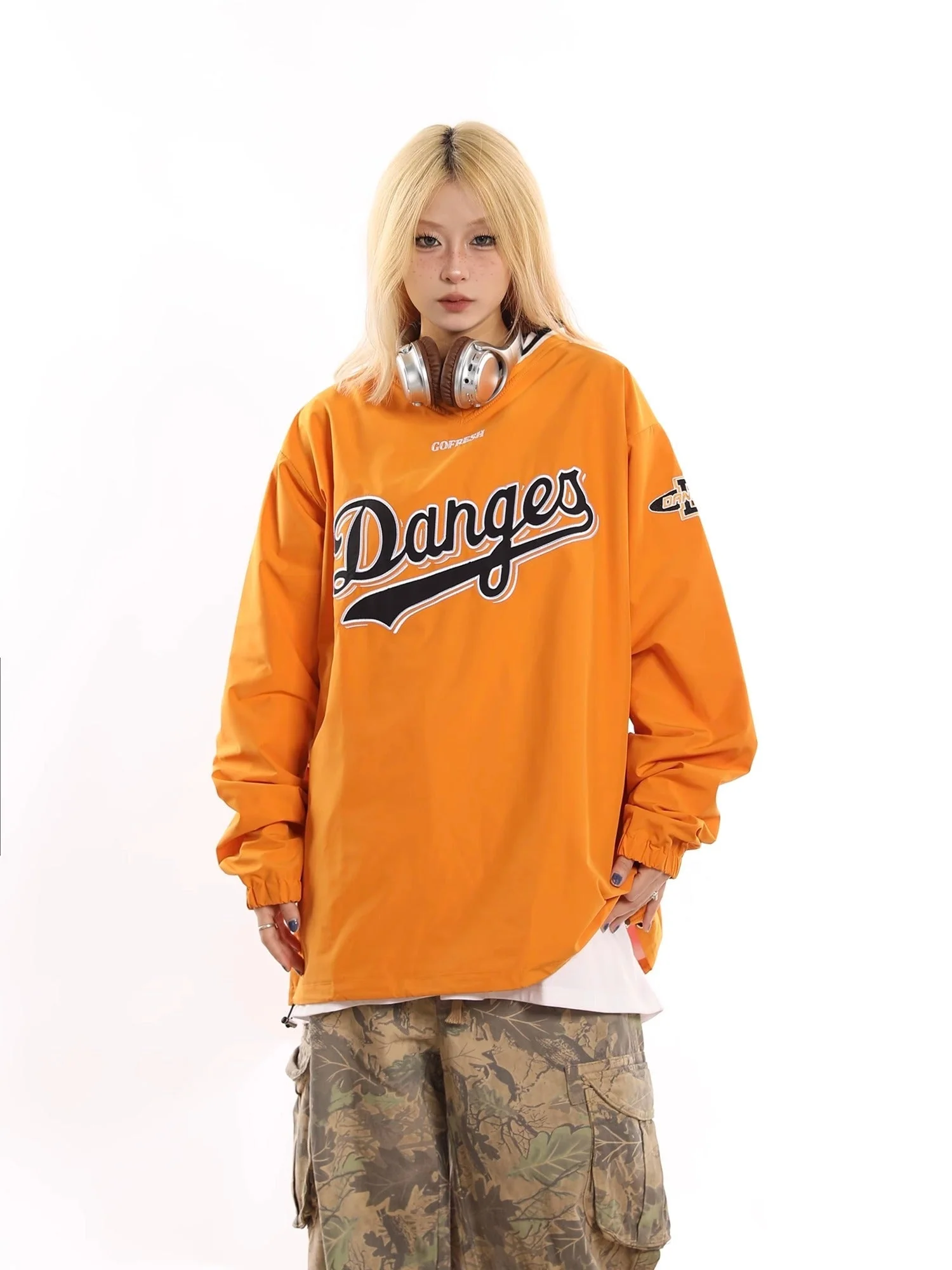 Danges Baseball Pullover Sweatshirt - Image 5