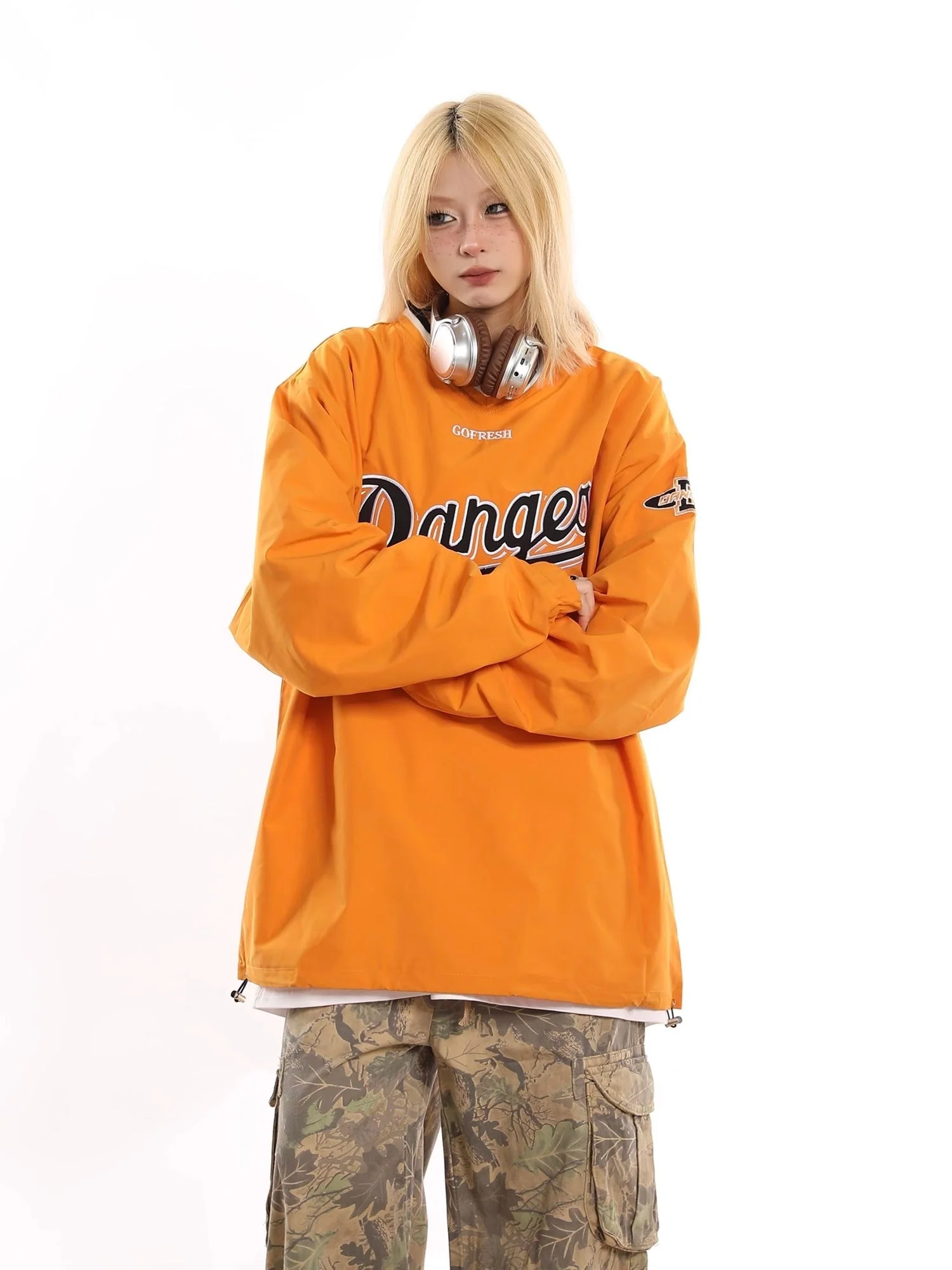 Danges Baseball Pullover Sweatshirt - Image 6