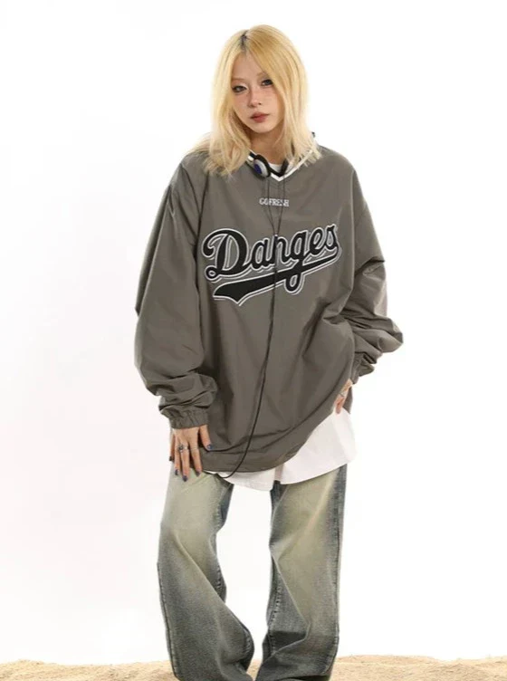 Danges Baseball Pullover Sweatshirt - Image 9
