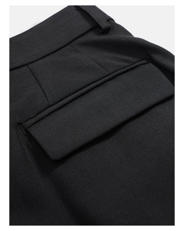 Dramatic Noir Wide-Leg Palazzo Pants - Image 16