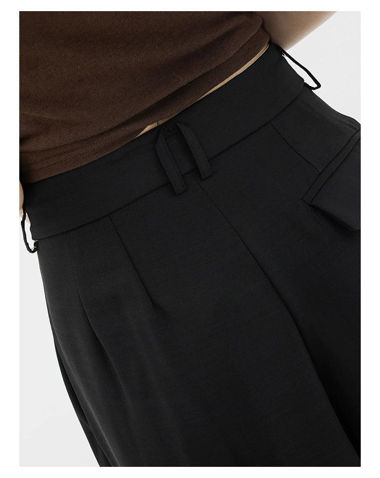 Dramatic Noir Wide-Leg Palazzo Pants - Image 6