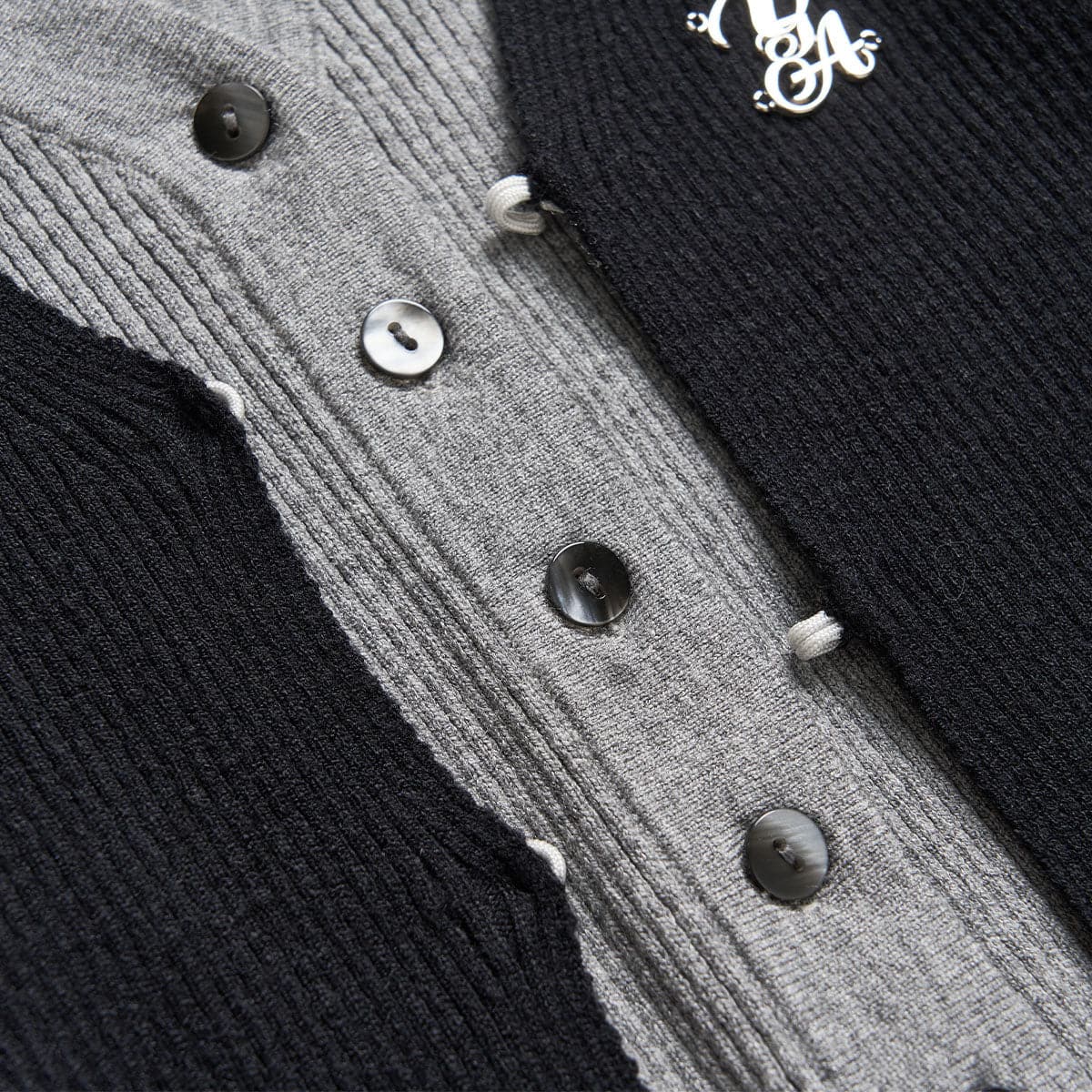 Elegant Black Knit Long Cardigan With Hollow Out Design - Image 5