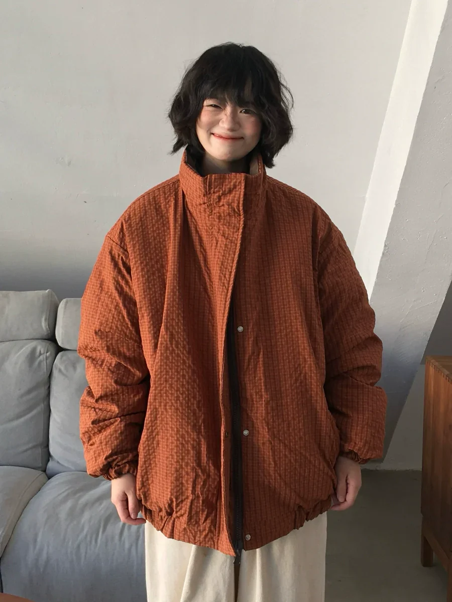 Reversible Brown Cotton Jacket - Image 4