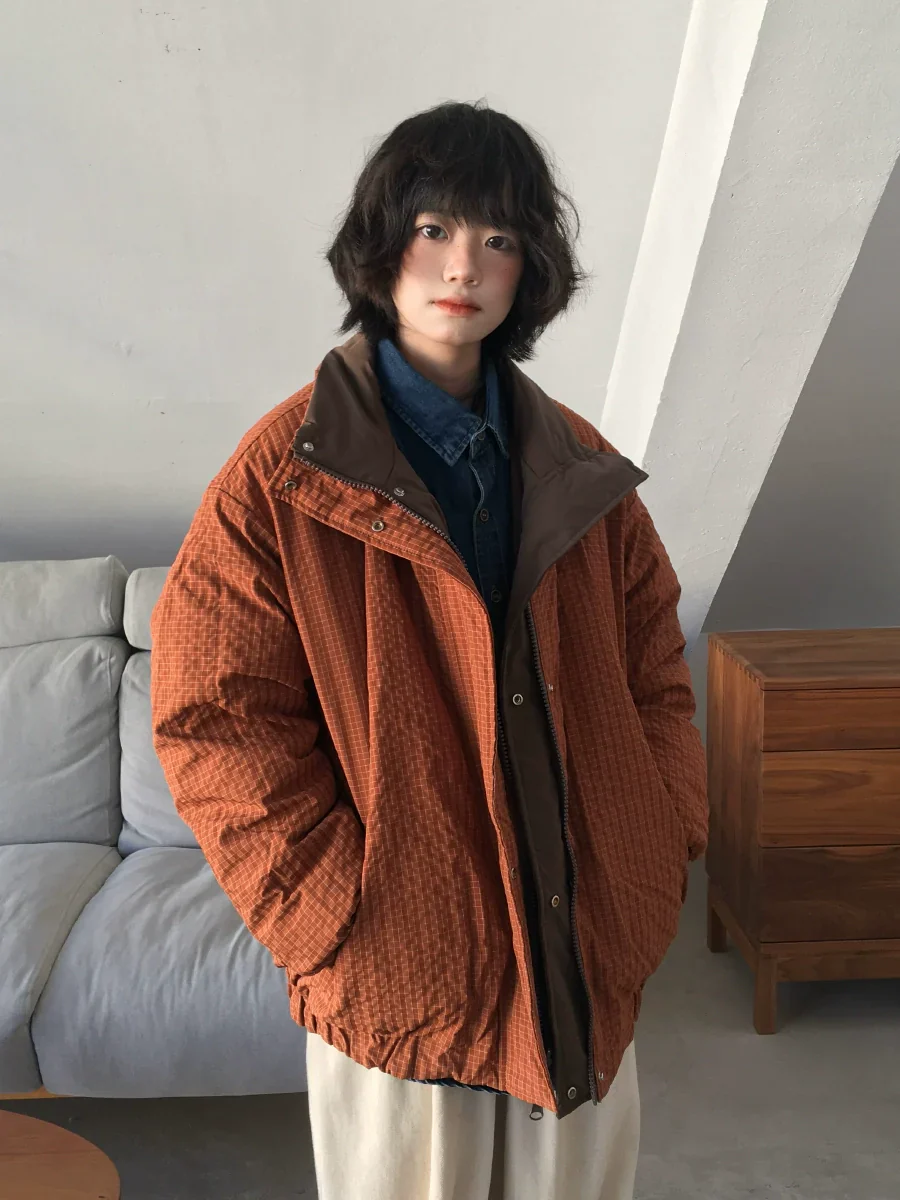 Reversible Brown Cotton Jacket - Image 5
