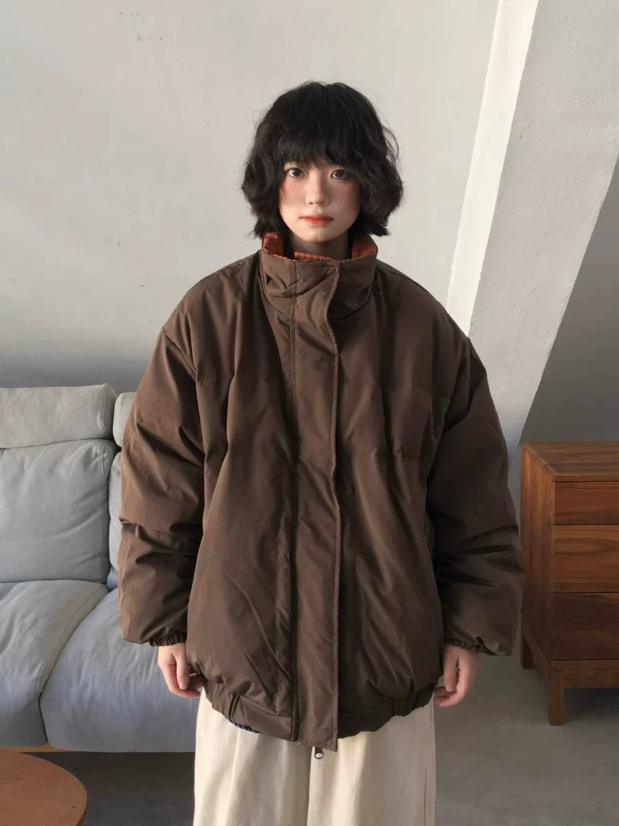 Reversible Brown Cotton Jacket - Image 6