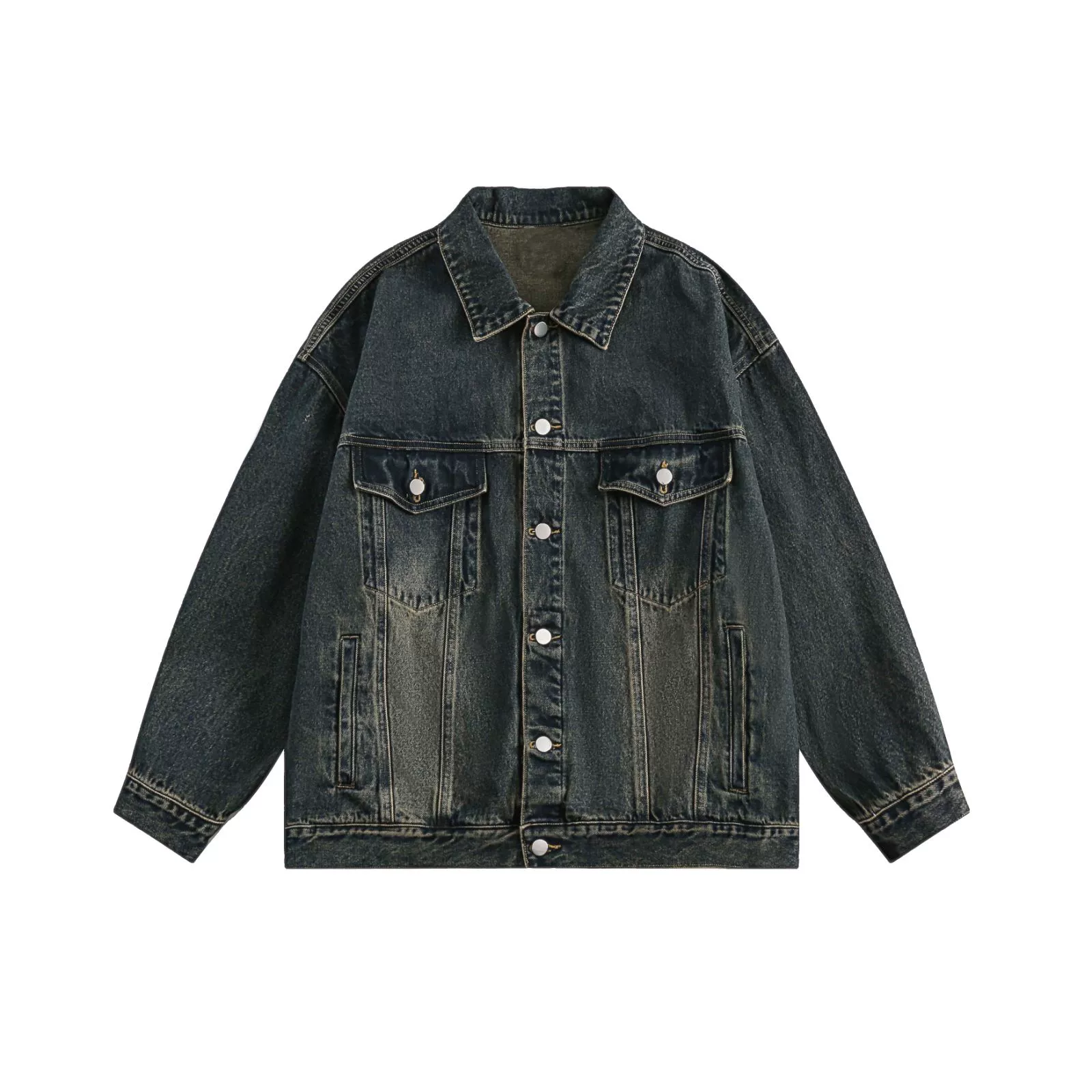 Oversized Denim Jacket Outfit - Image 4