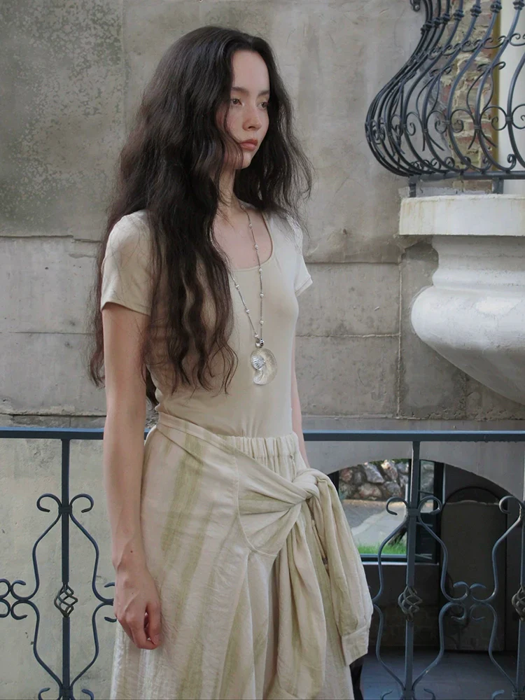 Sheer Embroidered Back Panel Blouse - Image 3