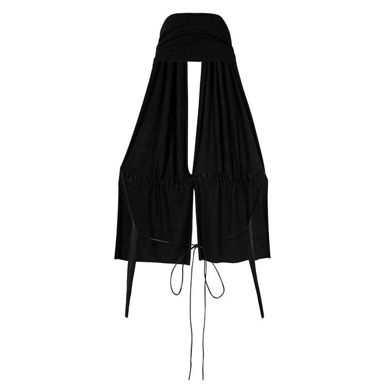 Halter Neck Keyhole Peplum Top - Image 7