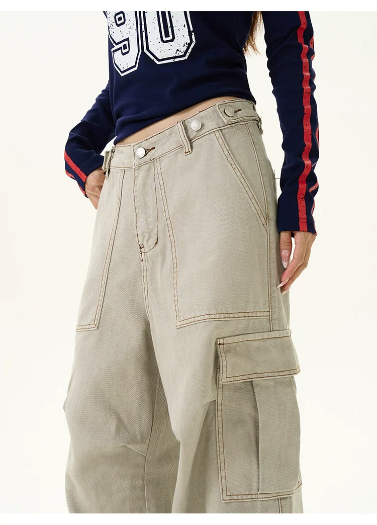 Wide-Leg Cargo Shorts and Pants - Image 3