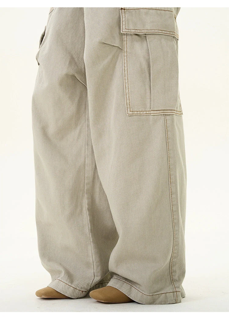 Wide-Leg Cargo Shorts and Pants - Image 4