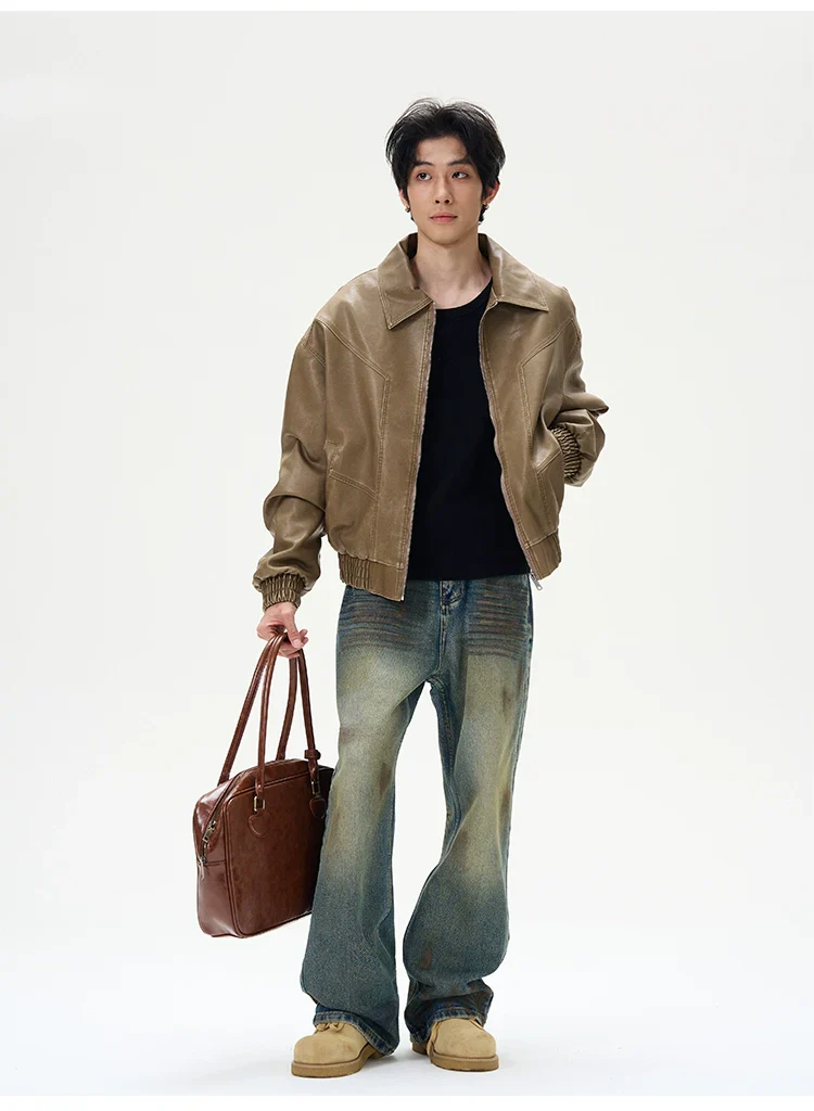 Distressed Baggy Ripped Denim Jeans - Image 3