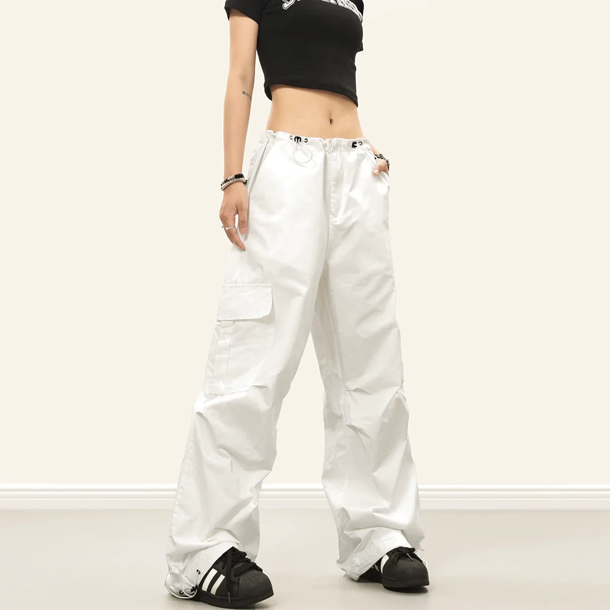 Downtown Ready Baggy Cargos - Image 11