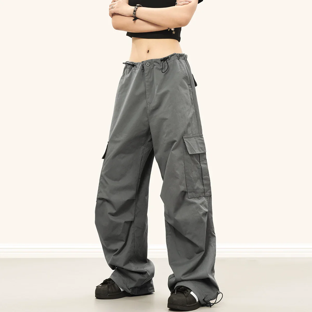 Downtown Ready Baggy Cargos - Image 3