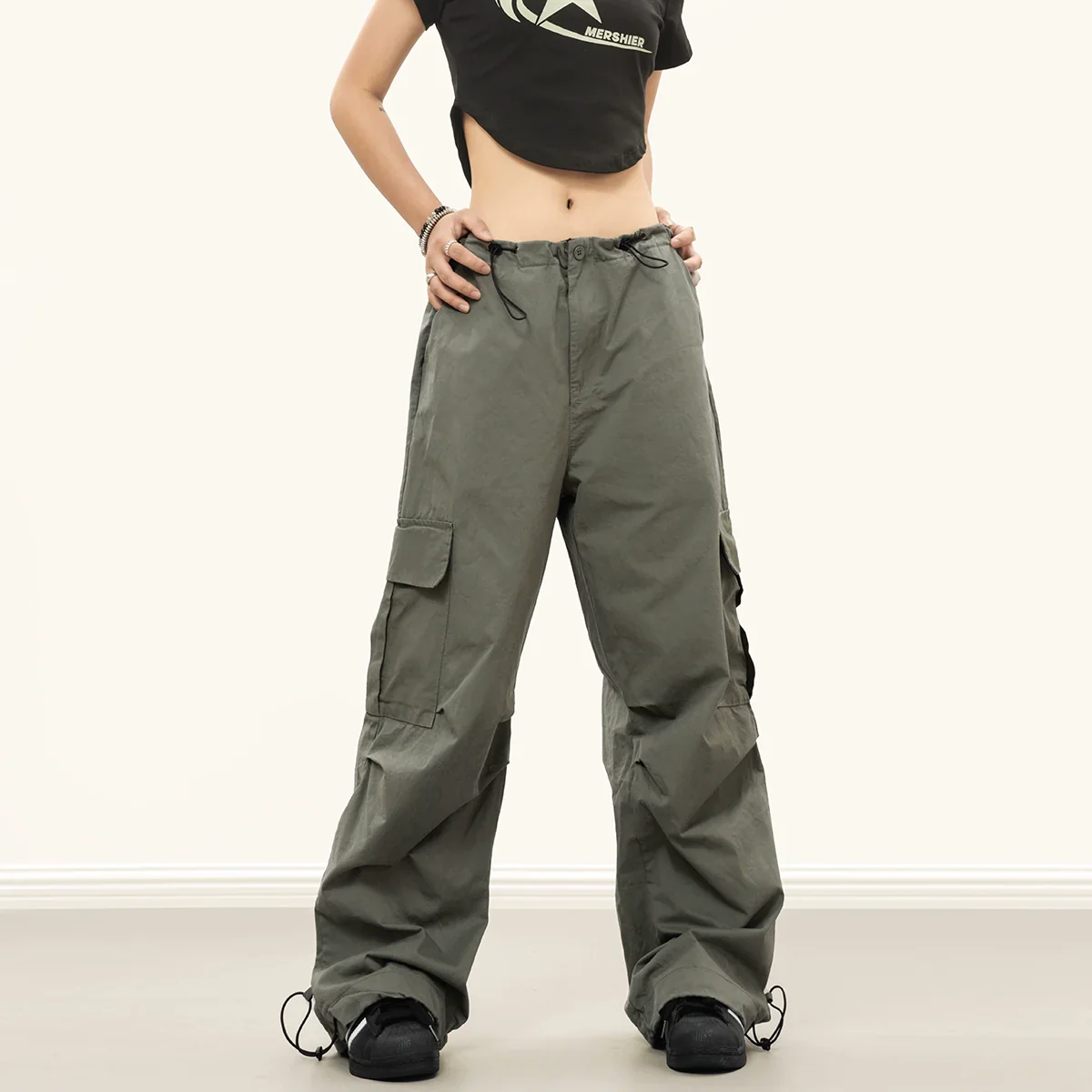 Downtown Ready Baggy Cargos - Image 9