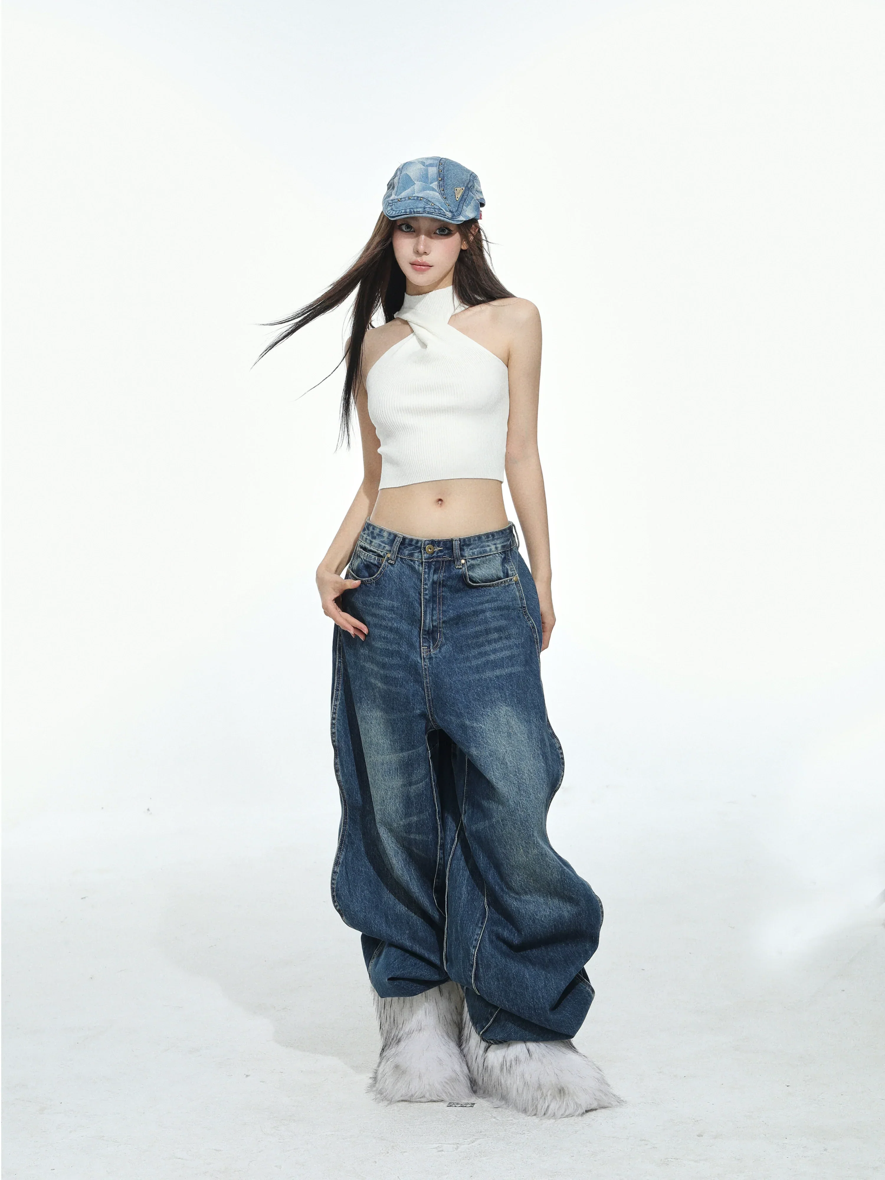 Cross Neck Crop Top - Image 10