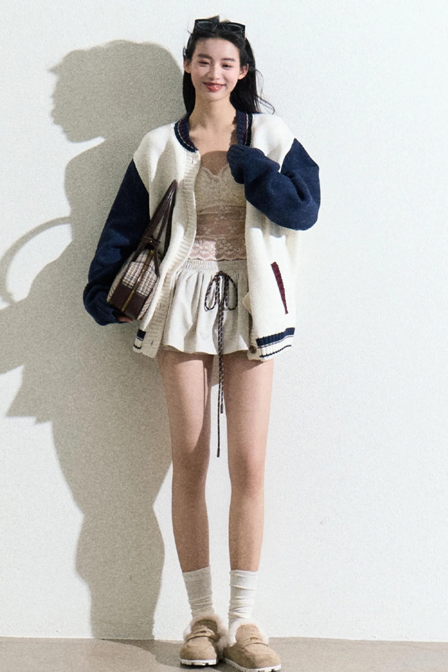 Varsity-Style Cardigan Jacket - Image 10