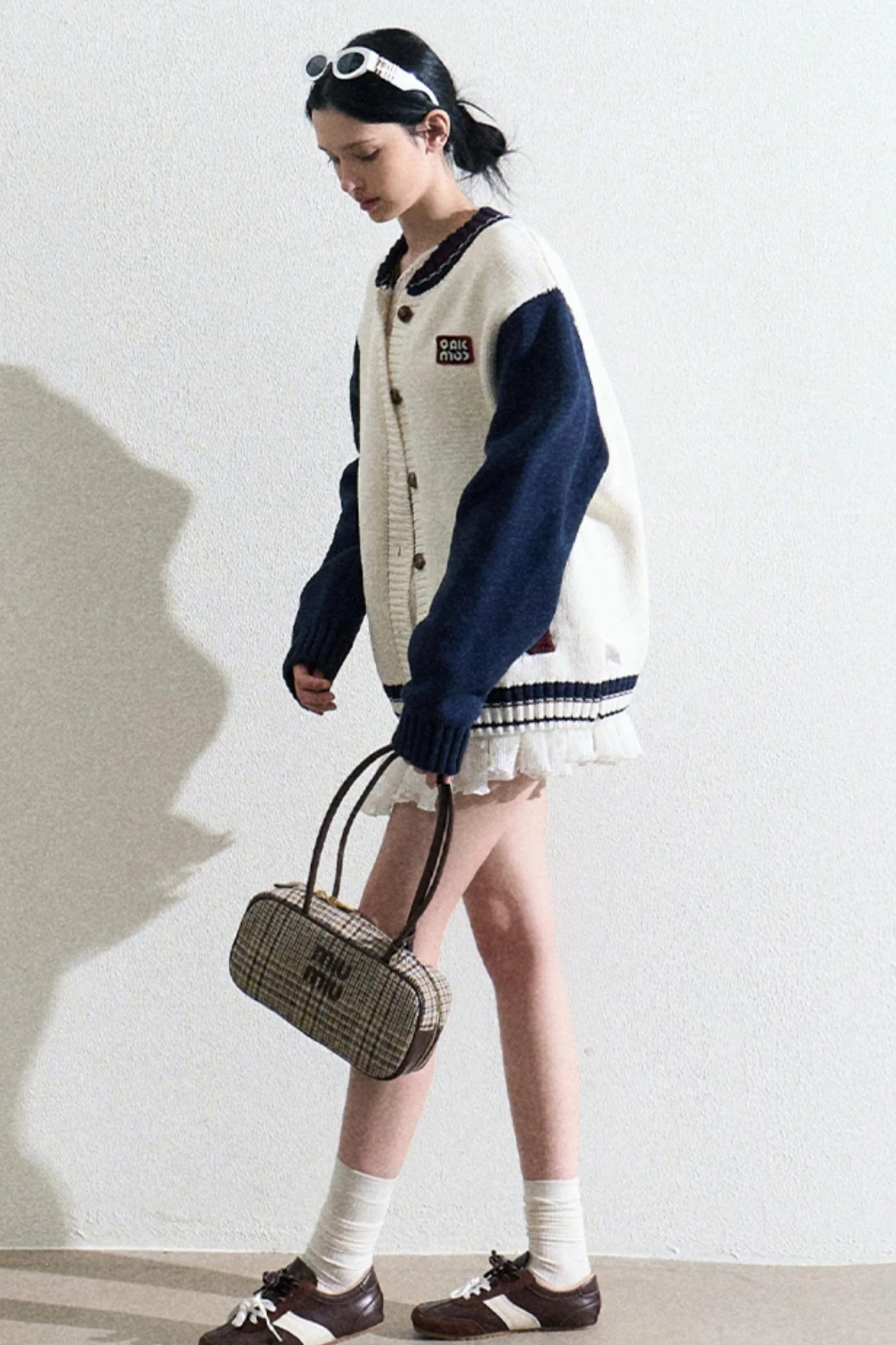 Varsity-Style Cardigan Jacket - Image 11