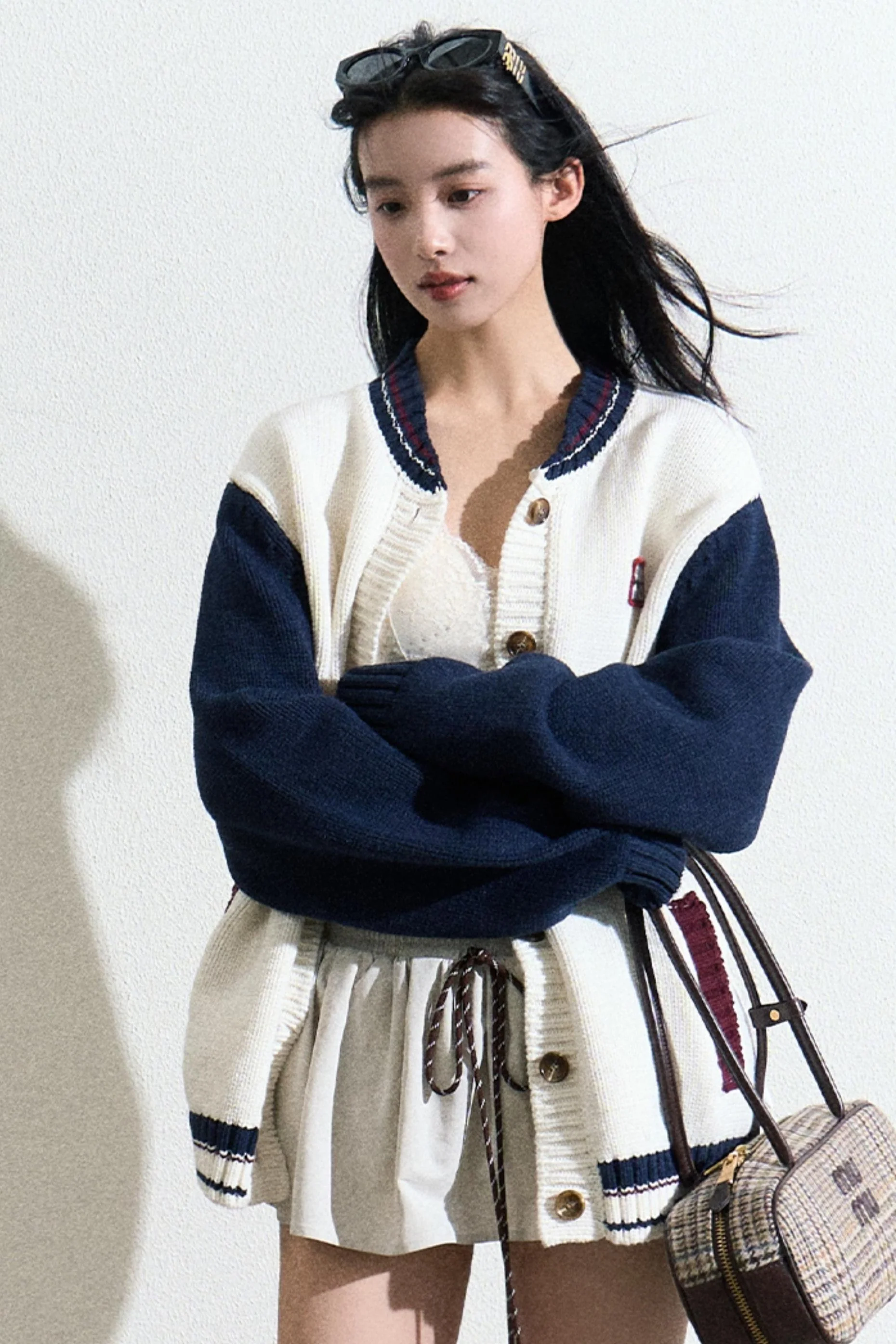 Varsity-Style Cardigan Jacket - Image 12
