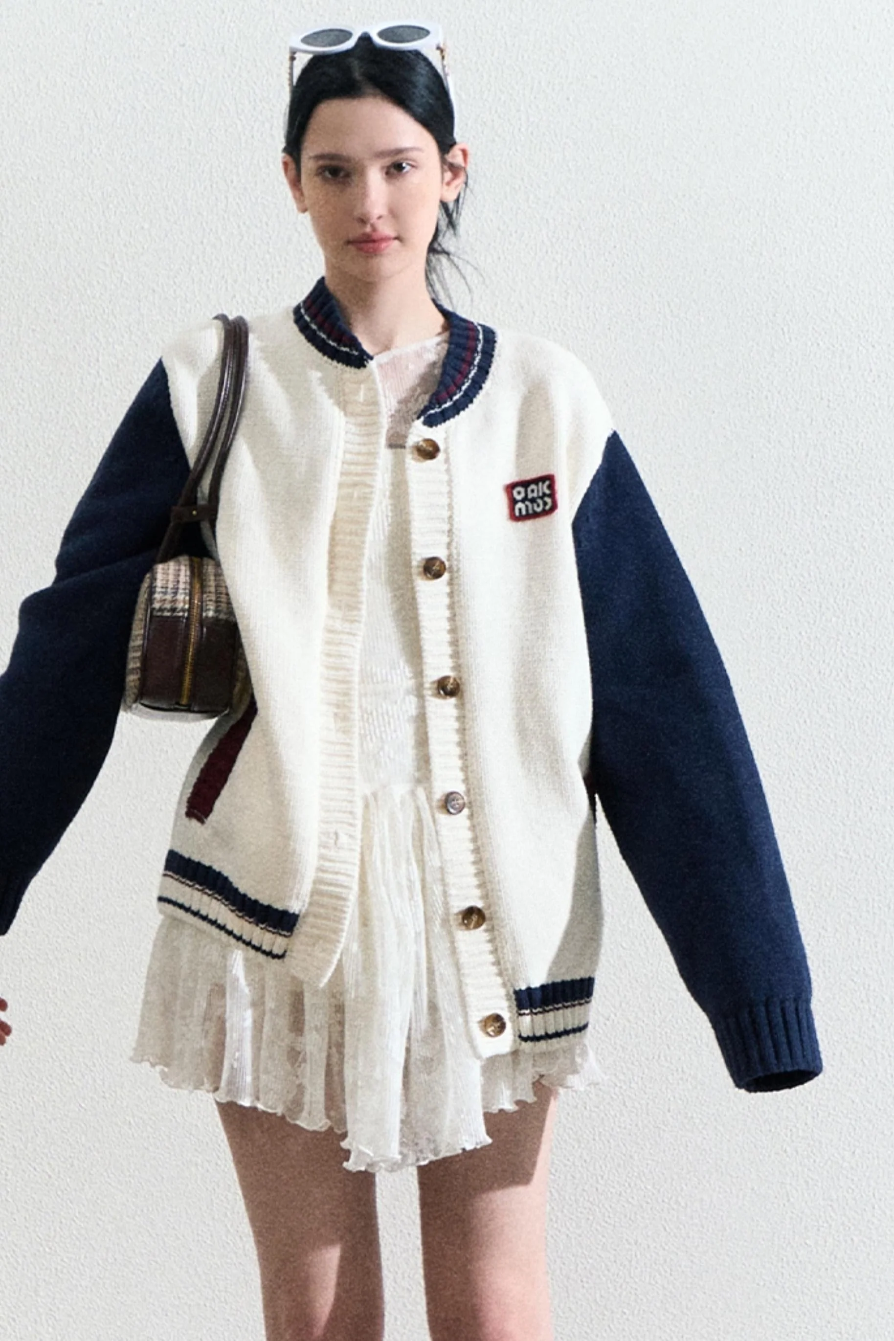 Varsity-Style Cardigan Jacket - Image 13
