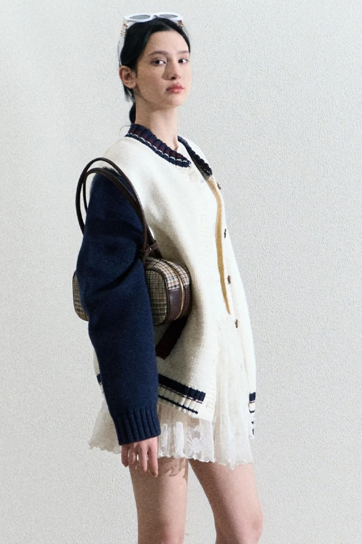 Varsity-Style Cardigan Jacket - Image 18