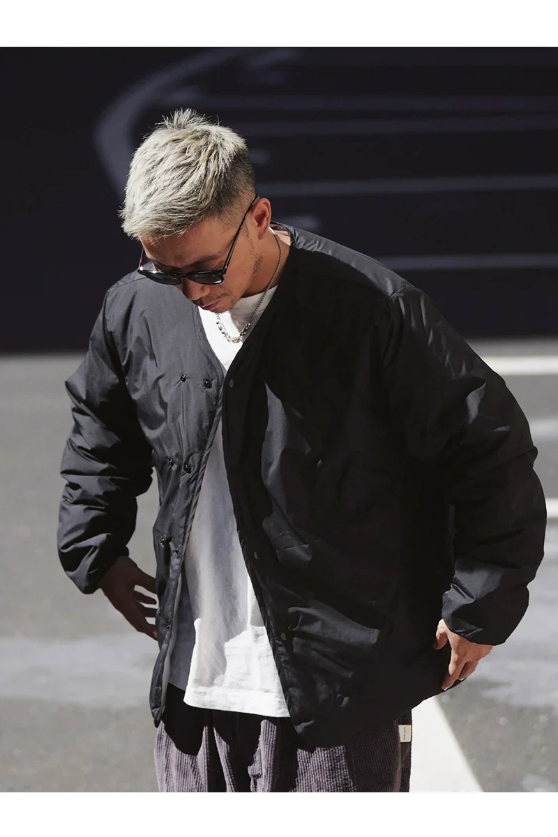 Short Double-Sided Down Jacket - Image 11
