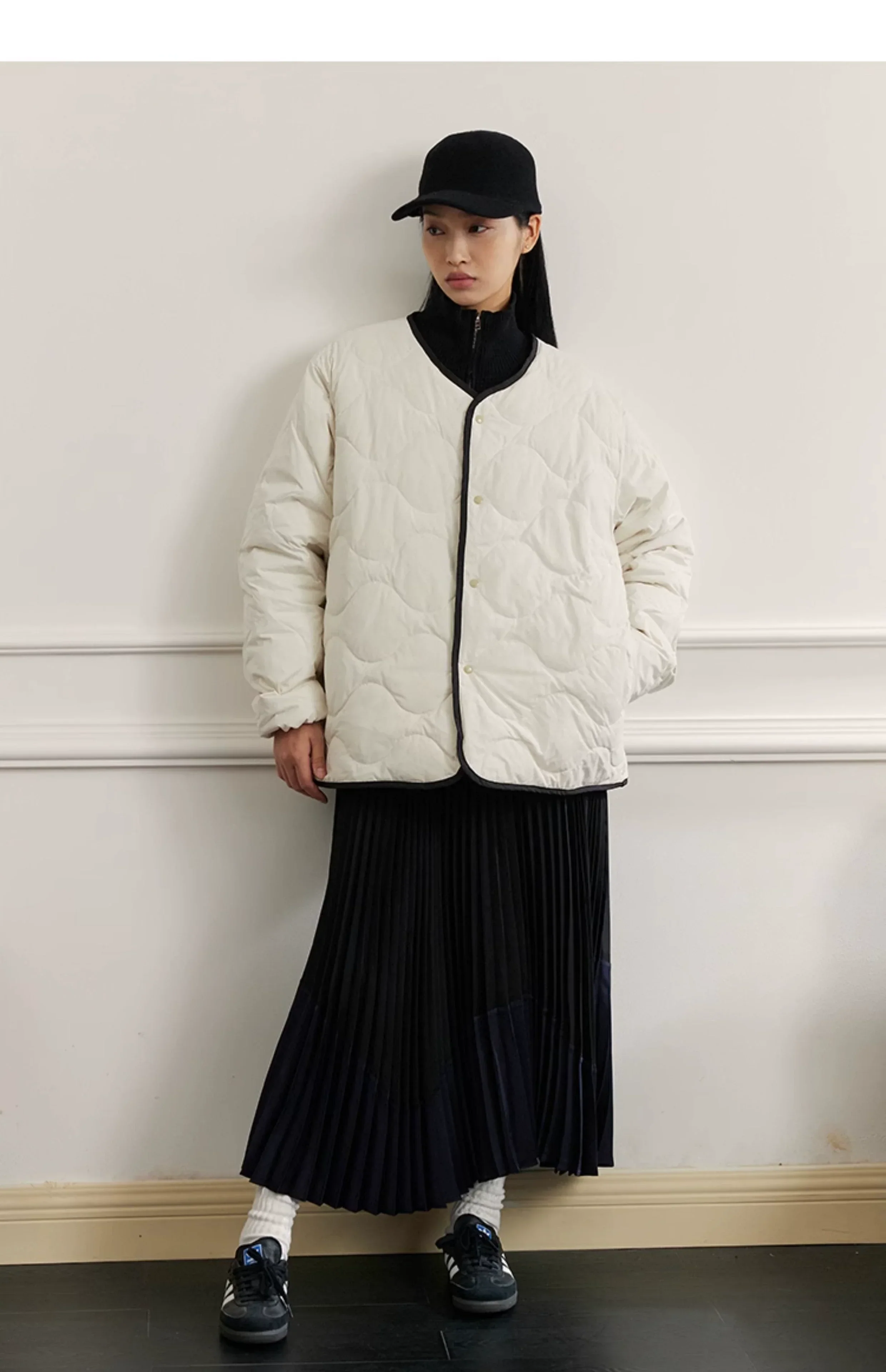 Short Double-Sided Down Jacket - Image 20