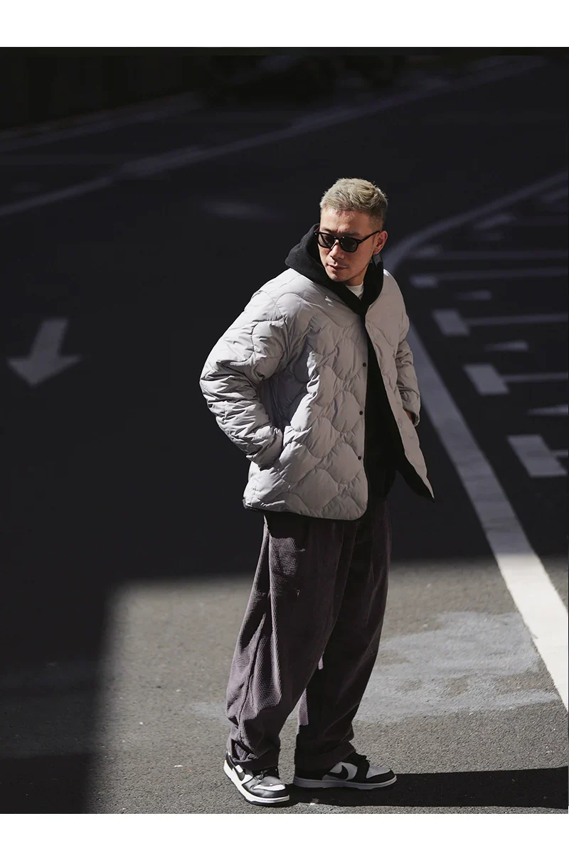 Short Double-Sided Down Jacket - Image 3
