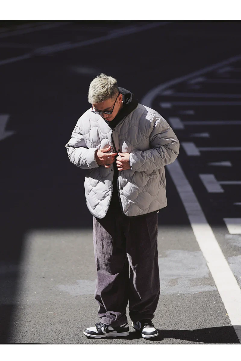 Short Double-Sided Down Jacket - Image 4