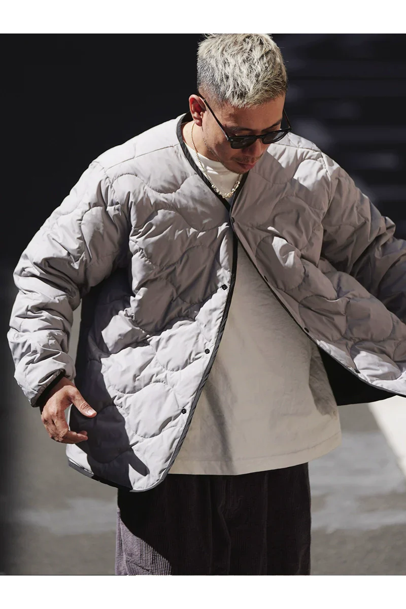 Short Double-Sided Down Jacket - Image 5