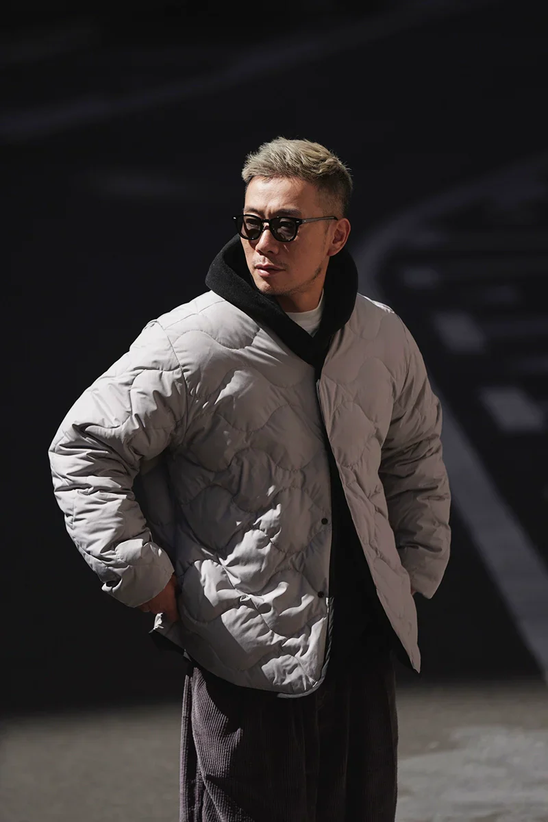 Short Double-Sided Down Jacket - Image 7
