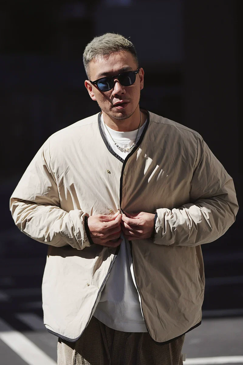 Short Double-Sided Down Jacket - Image 8