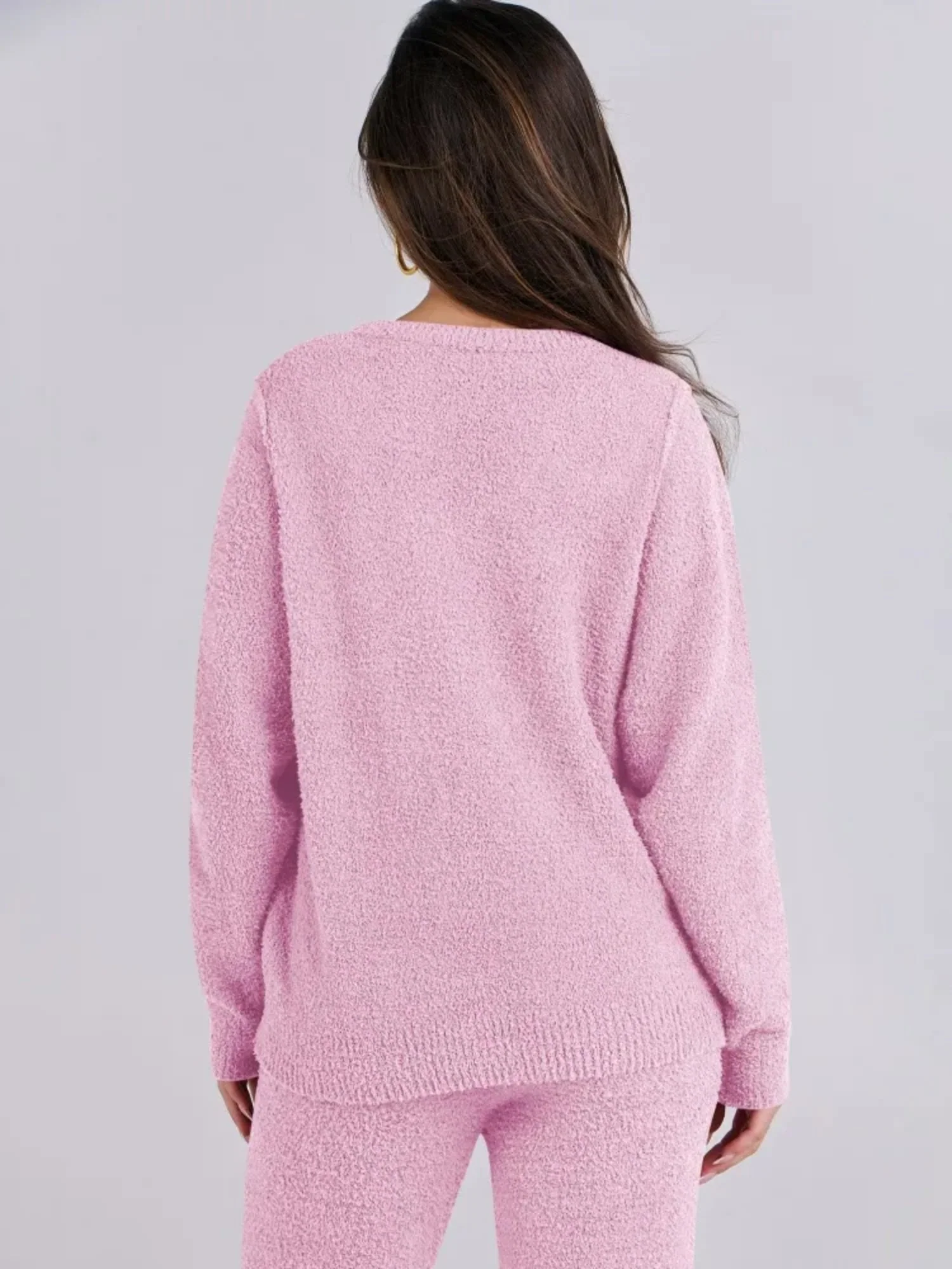 Cozy Knit Sweater And Pants Set - Image 10