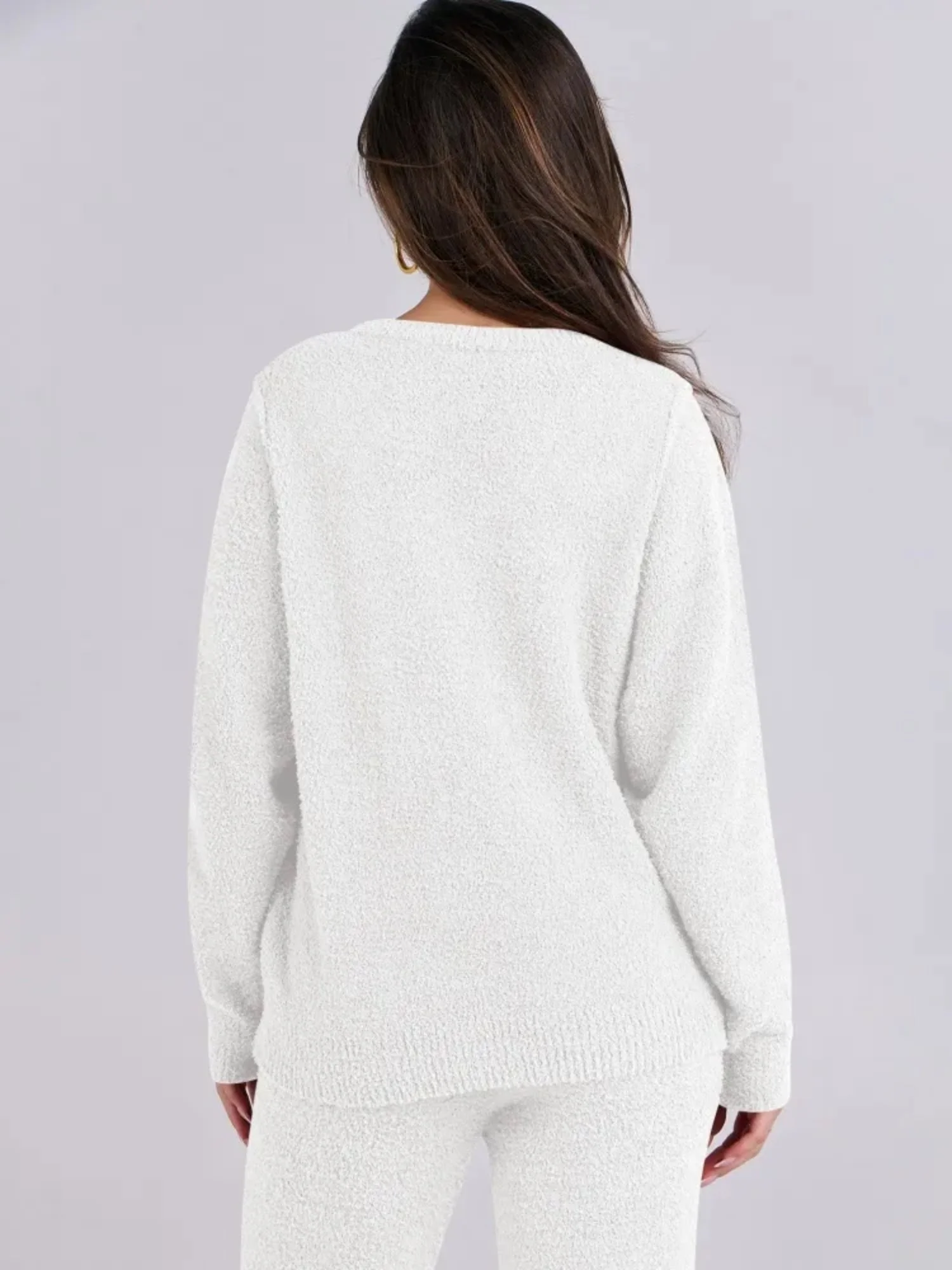 Cozy Knit Sweater And Pants Set - Image 15
