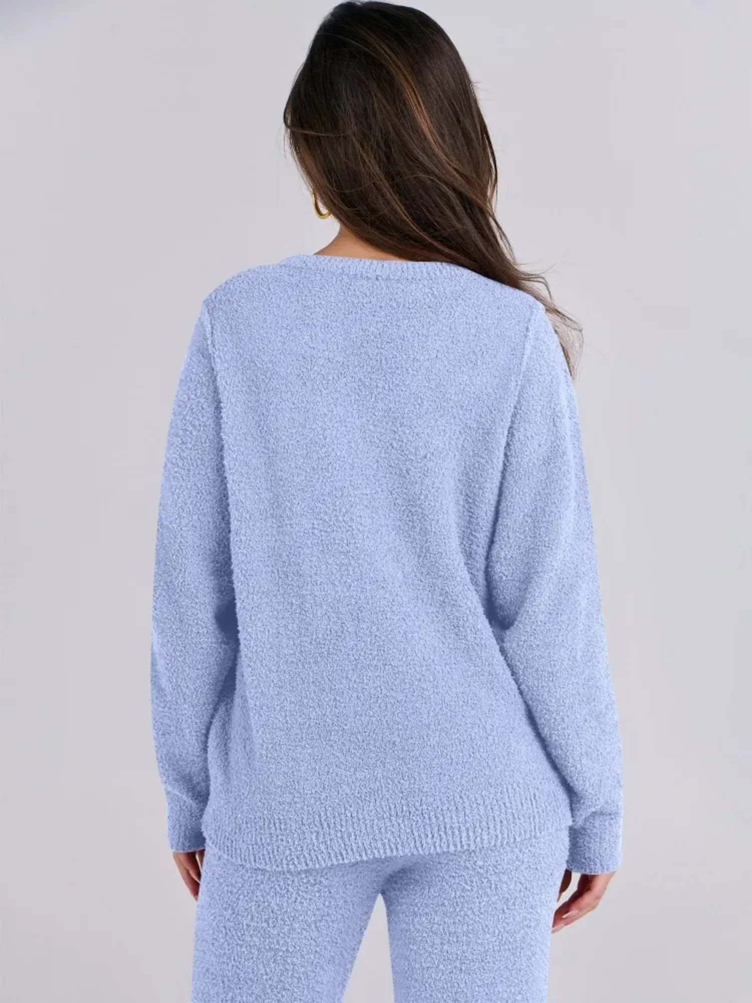 Cozy Knit Sweater And Pants Set - Image 2