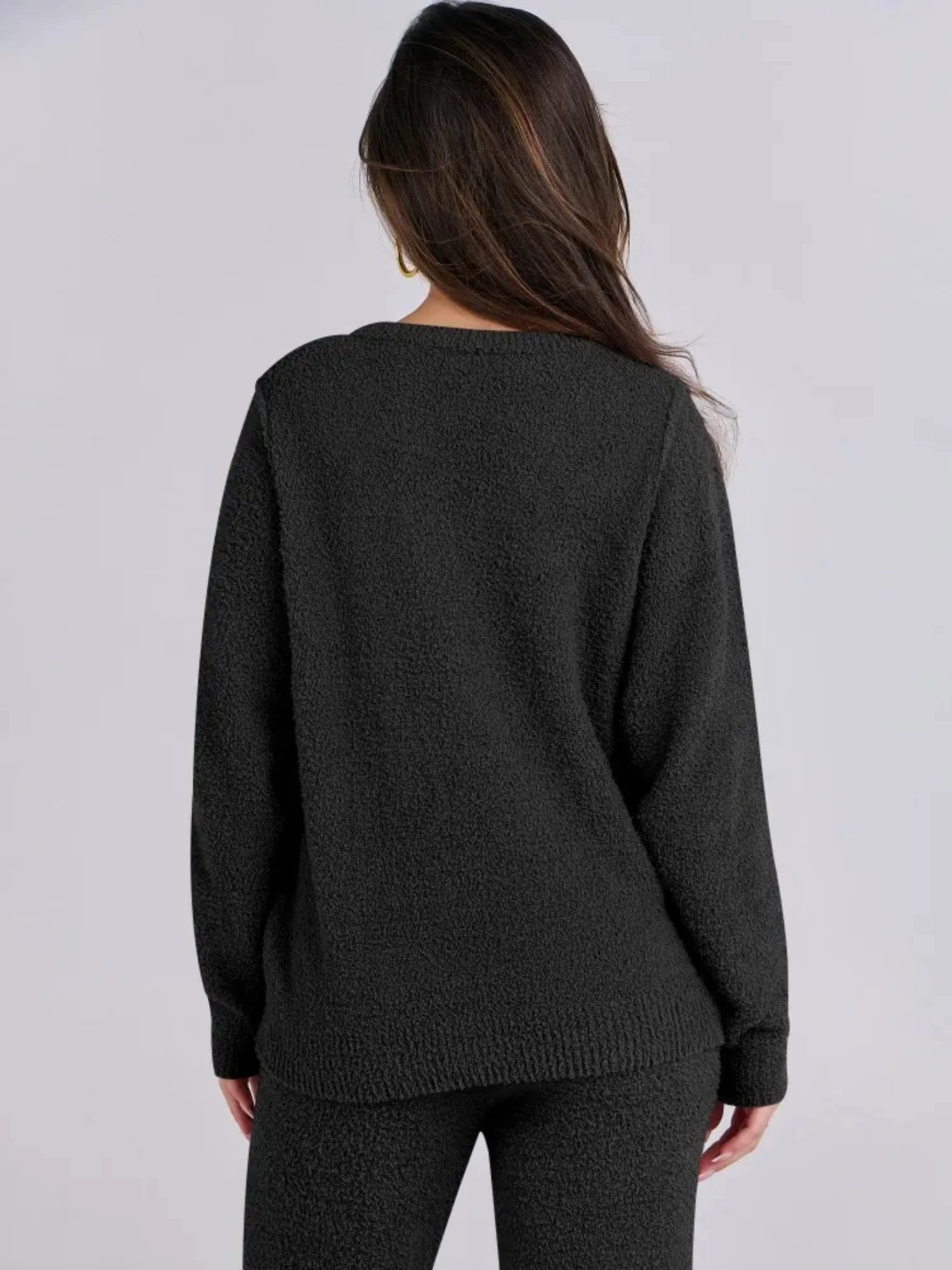 Cozy Knit Sweater And Pants Set - Image 22